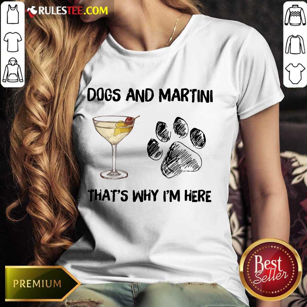 Excellent Dog And Wine That's Why I'm Here Shirt - Image 4