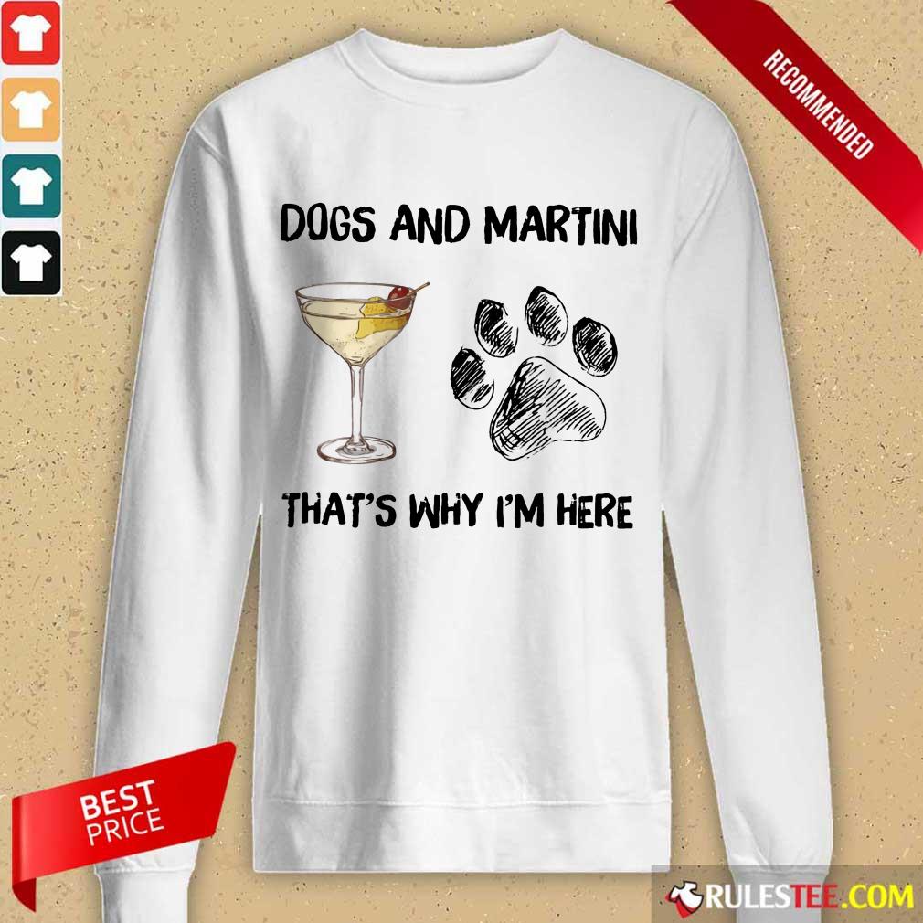 Excellent Dog And Wine That's Why I'm Here Shirt - Image 3