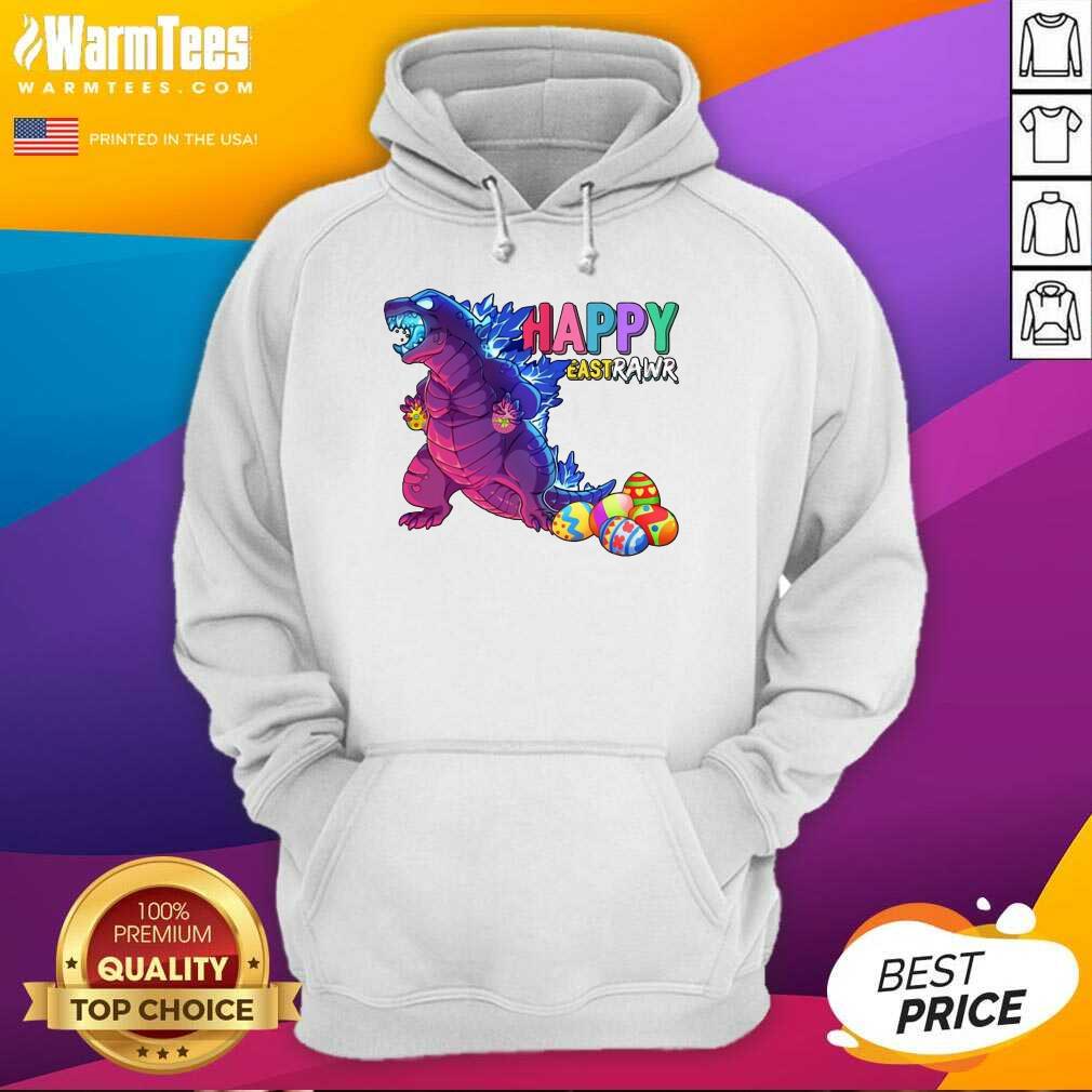 Excellent Godzilla Happy Eastrawr 2021 Shirt - Image 5