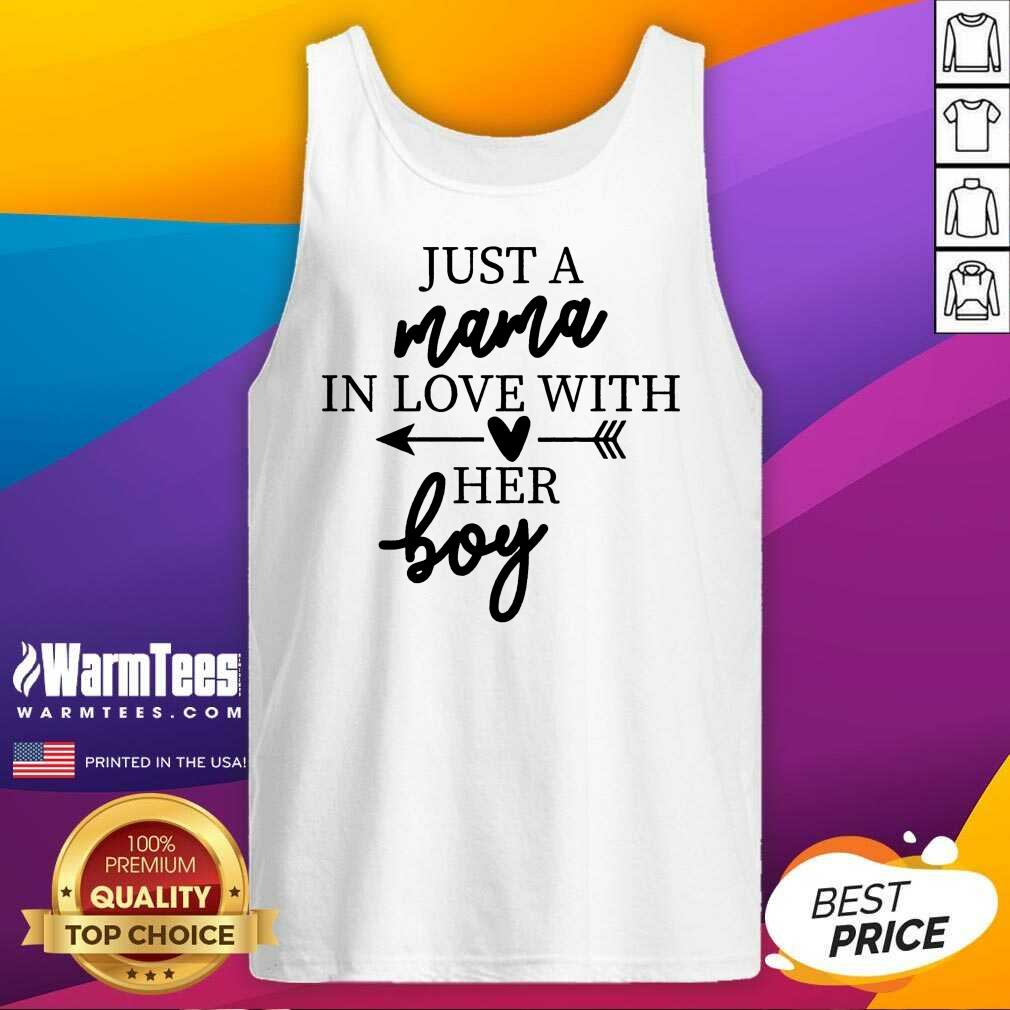 Excellent Just A Mama In Love With Her Boy Shirt - Image 4