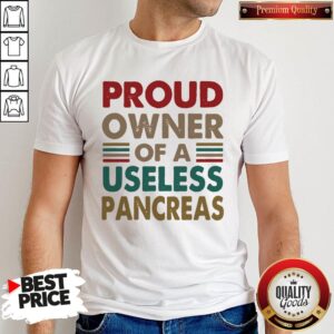 Excellent Proud Owner Of A Useless Pancreas Vintage Shirt