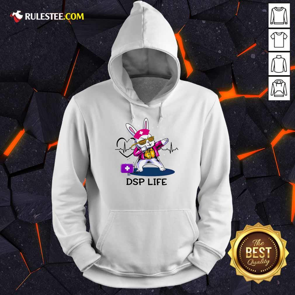 Excited Bunny Nurse Dab DSP Life 2020 Shirt - Image 3