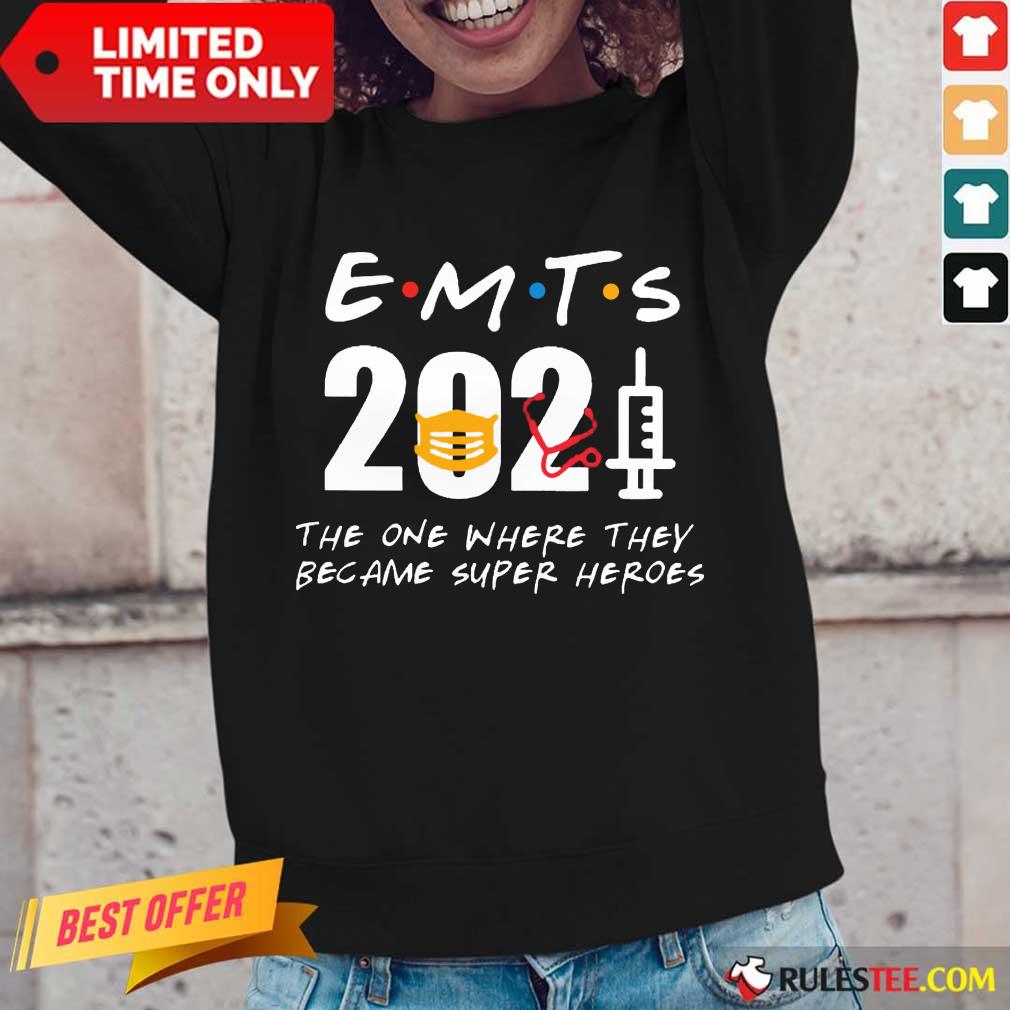 Excited EMTs 2021 SuperHeroes Shirt - Image 5