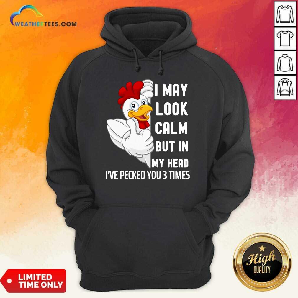 Excited Look In My White Chicken 9 Shirt - Image 4