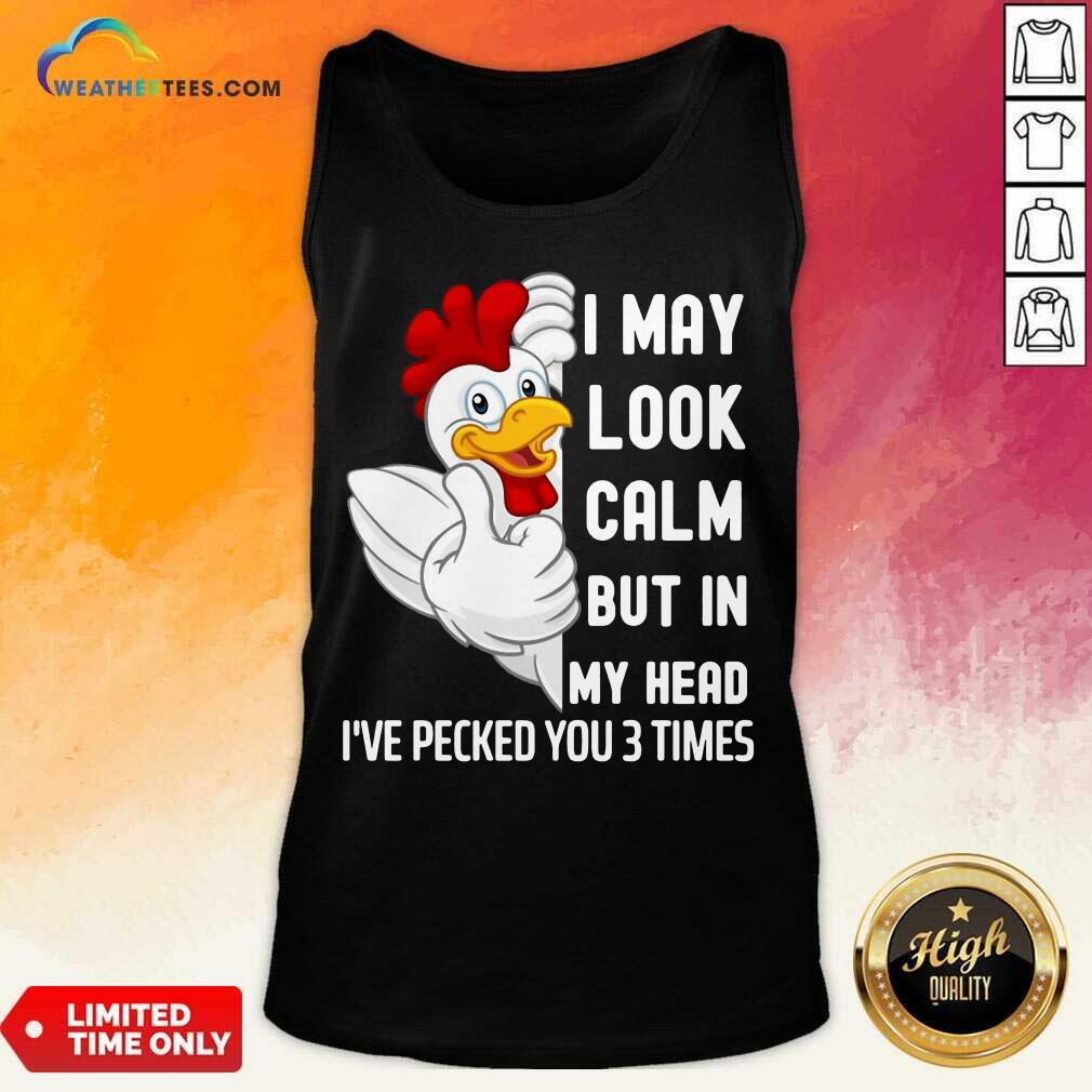 Excited Look In My White Chicken 9 Shirt - Image 2
