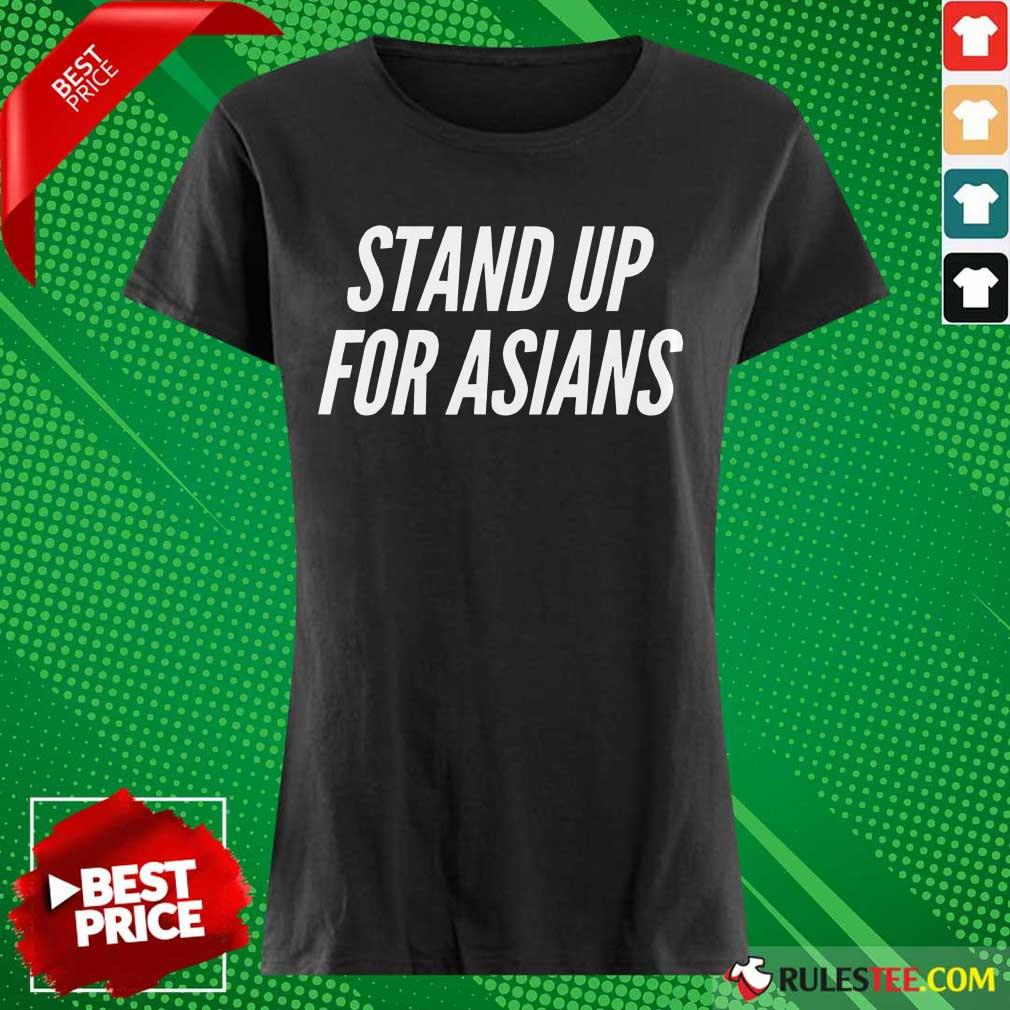 Excited Stand Up For Asians Shirt - Image 2
