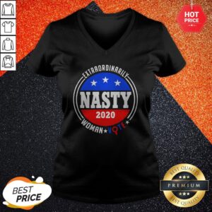Alternative view of Extraordinarily Nasty 2020 Woman Vote Shirt