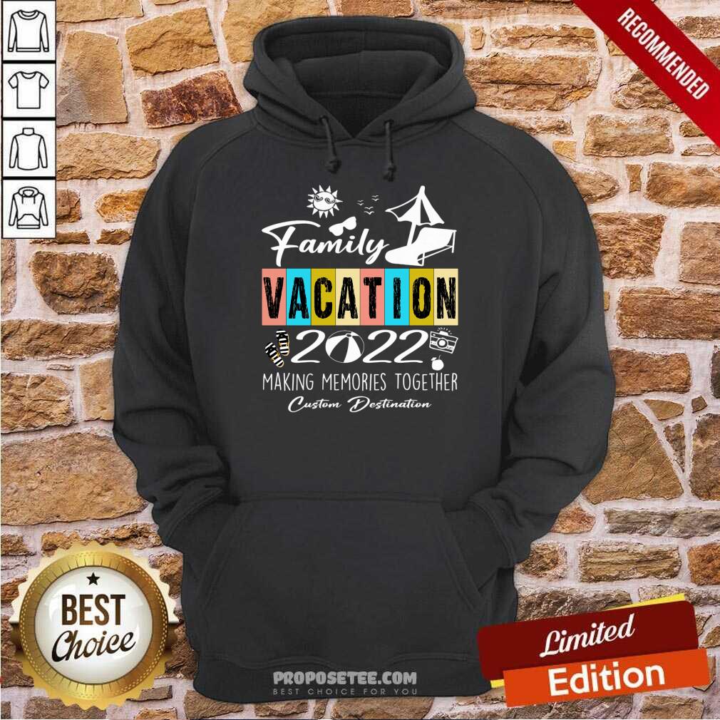 Family Vacation 2022 Making Memories Together Shirt - Image 5