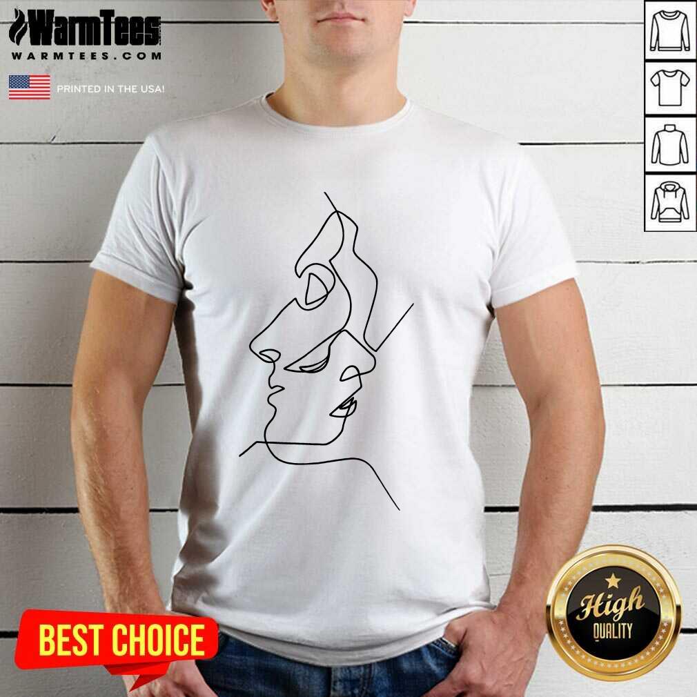 Fantastic Abstract Face Design Art Shirt