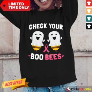 Alternative view of Fantastic Check Your Boo Bees Shirt
