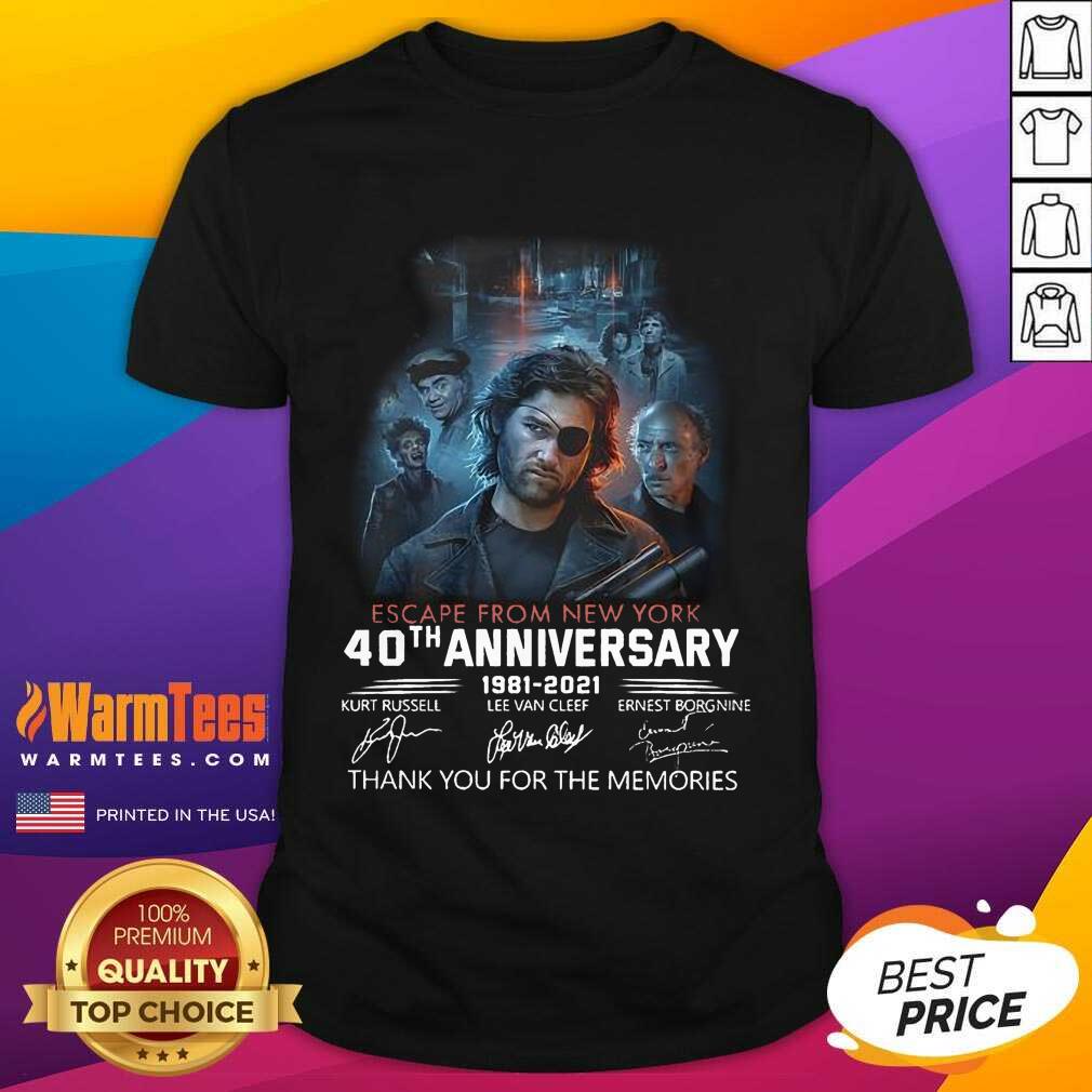 Fantastic Escape From New York 1981 Shirt