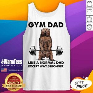 Alternative view of Fantastic Gym Dad Except Stronger 5 Shirt