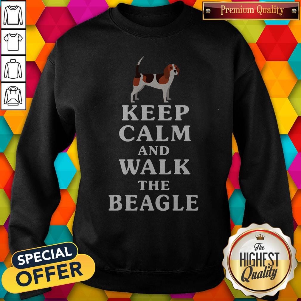 Fantastic Keep Calm And Walk The Beagle Shirt - Image 4