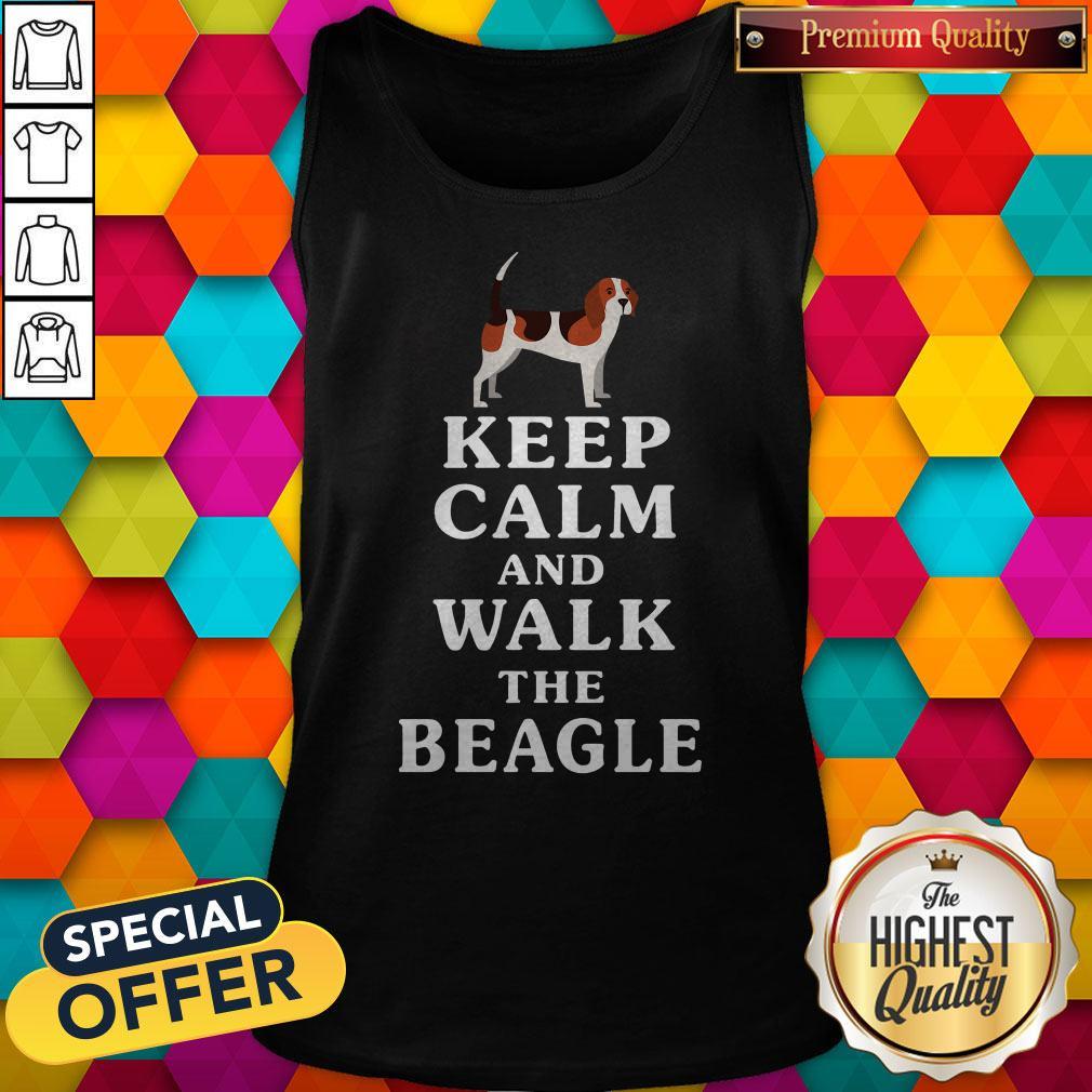 Fantastic Keep Calm And Walk The Beagle Shirt - Image 3