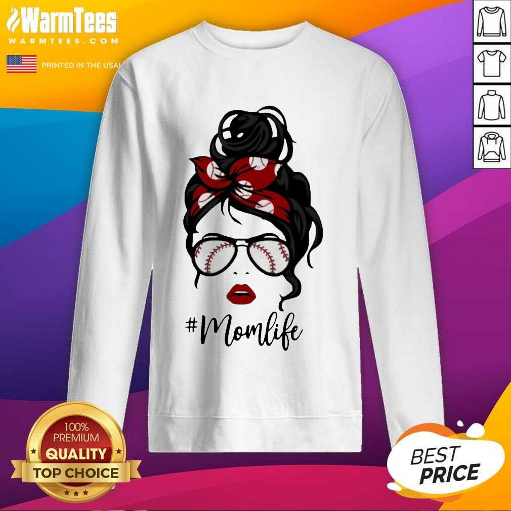 Fantastic Mom Life Baseball 2021 Happy Shirt - Image 4