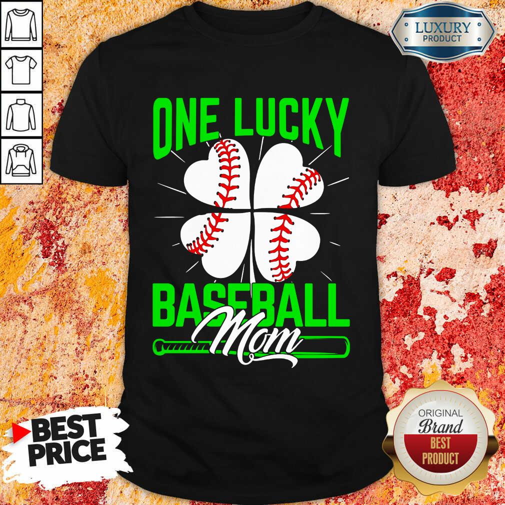 Fantastic One Lucky Baseball Mom Shirt