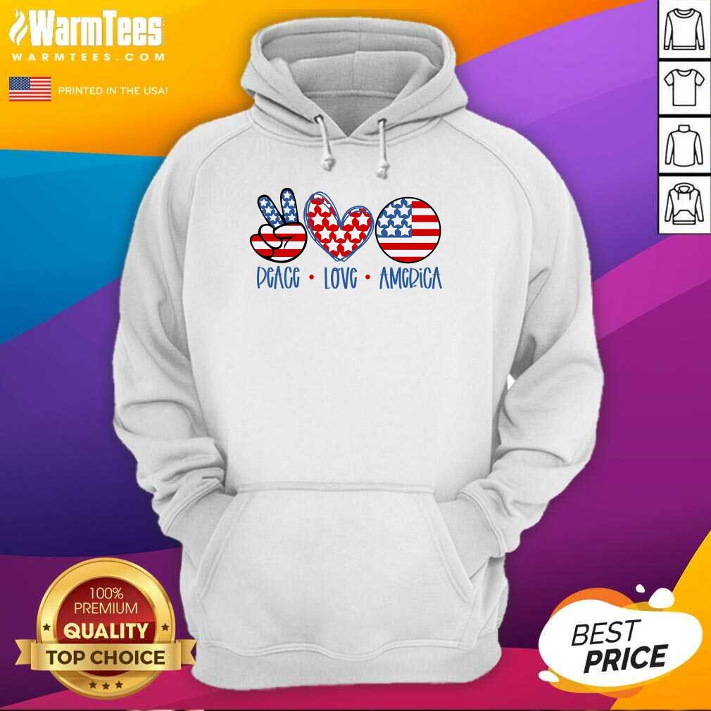 Fantastic Peace Love America Shirt - Image 4