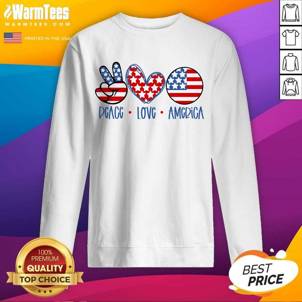 Fantastic Peace Love America Shirt - Image 3