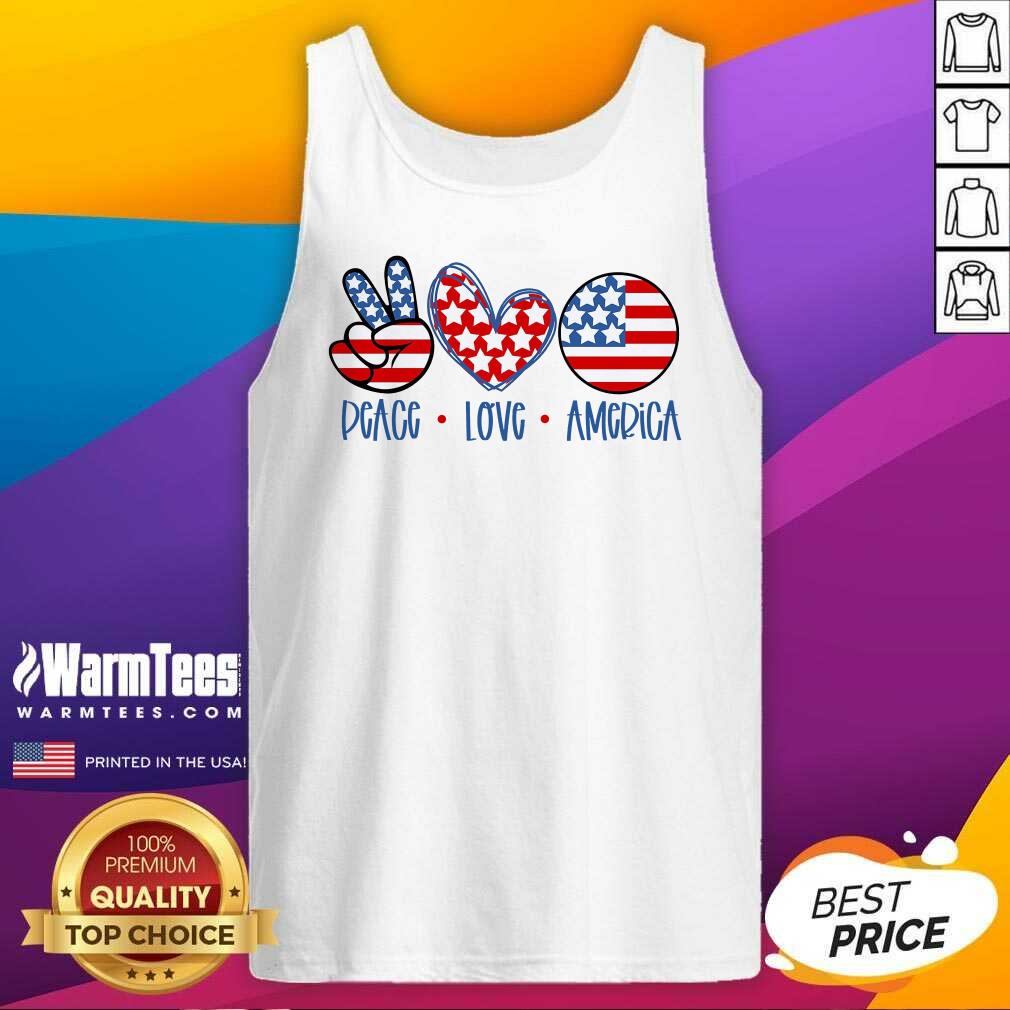 Fantastic Peace Love America Shirt - Image 2