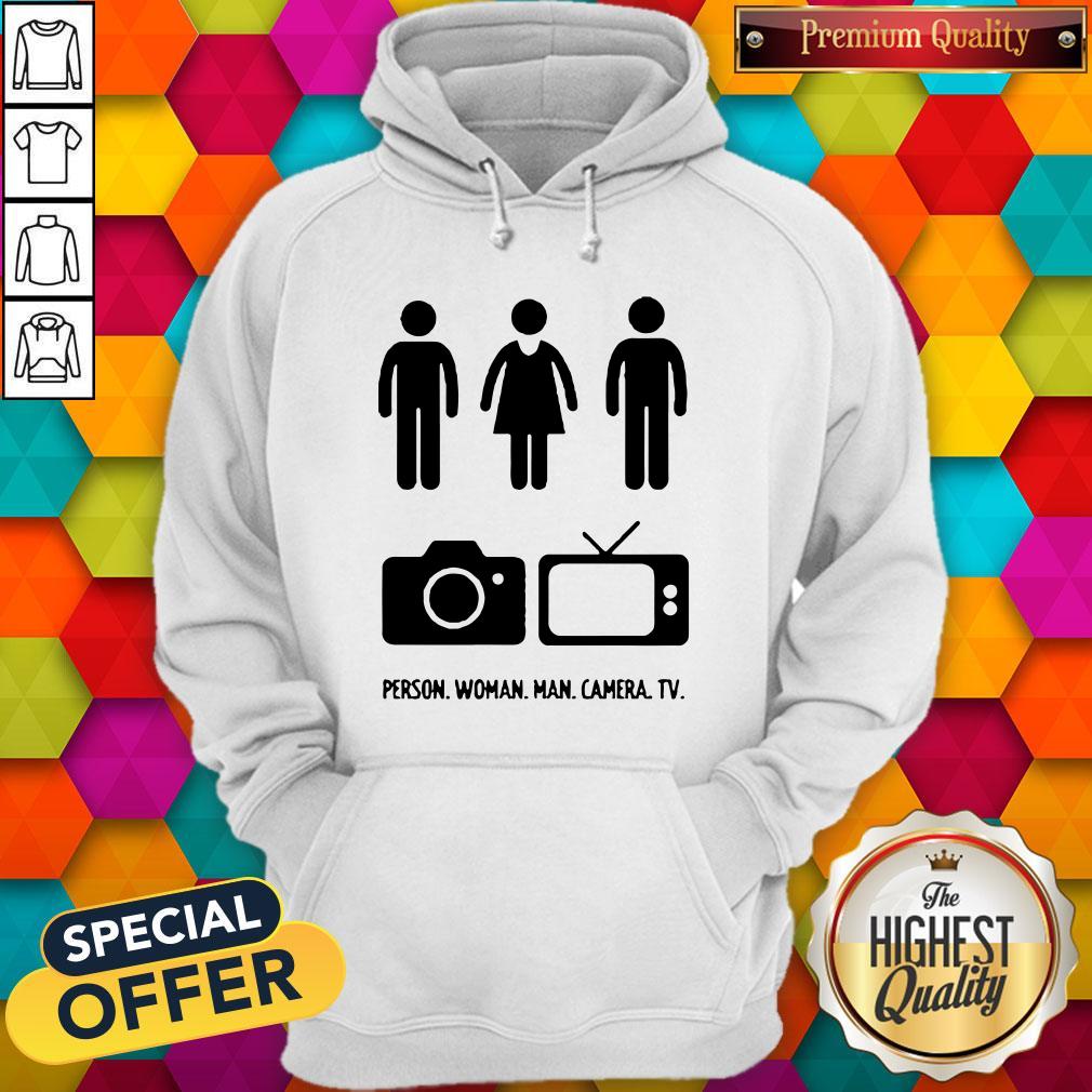Fantastic Person Woman Man Camera TV Trump Shirt - Image 5