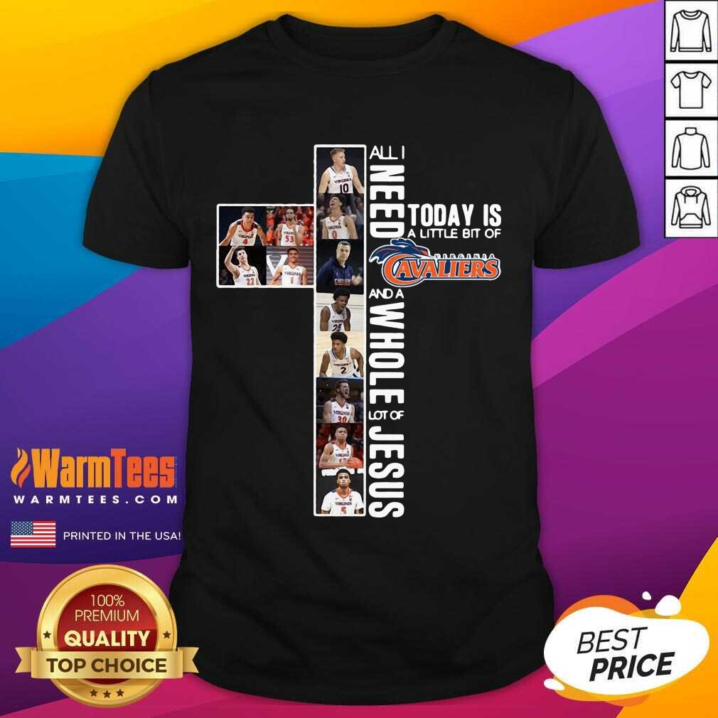 Fantastic Virginia Cavaliers Jesus Great Shirt