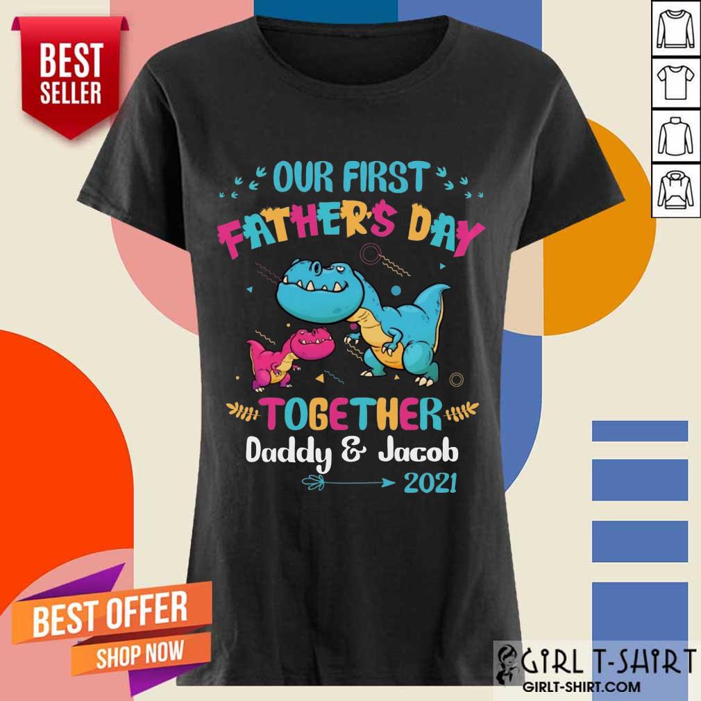Father's Day Daddy And Jacob 2021 Shirt - Image 2