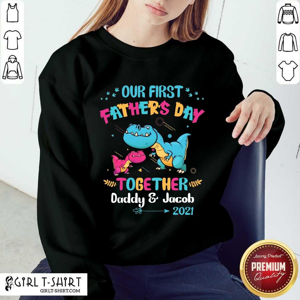 Father's Day Daddy And Jacob 2021 Shirt - Image 4