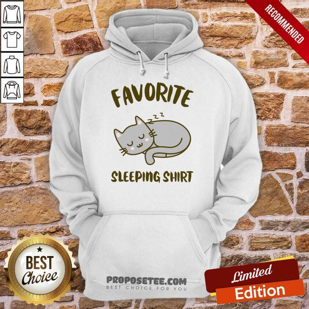 Favorite Sleeping Cat Shirt - Image 4