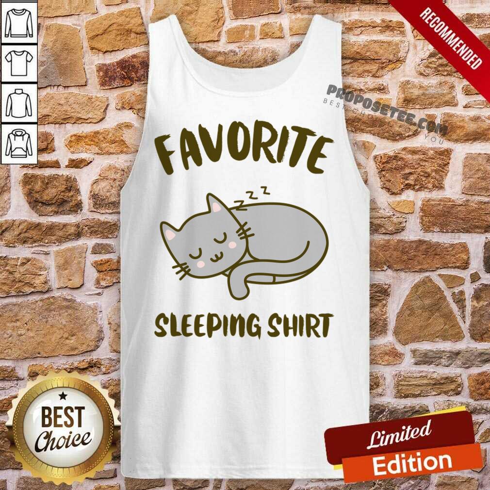Favorite Sleeping Cat Shirt - Image 2