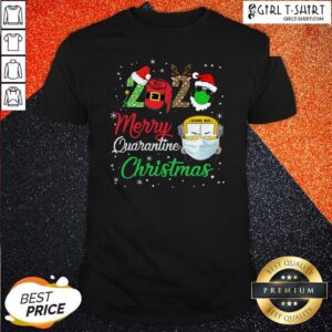Feel 2020 Merry Quarantine Christmas School Bus Face Mask Shirt