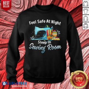 Alternative view of Feel Safe At Night Sleep In Sewing Room Shirt