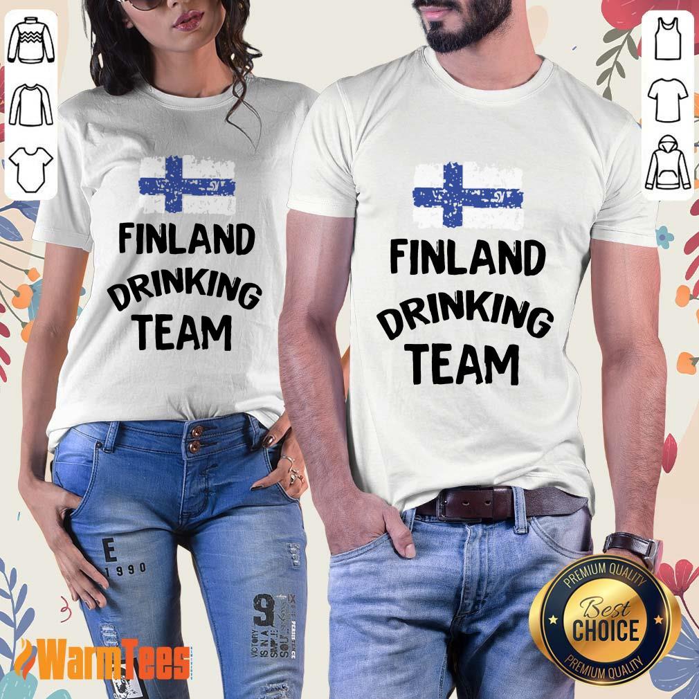 Finland Drinking Team Shirt - Image 3