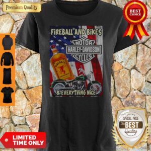 Fireball And Bikes Motor Harley-Davidson Cycles And Everything Nice Shirt