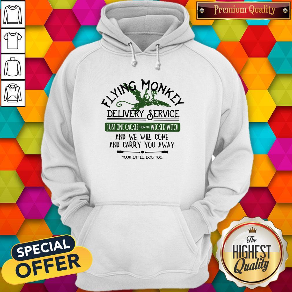 Flawless Flying Monkey Delivery Service Just One Cackie Wicked Witch Shirt - Image 5