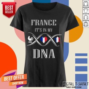 Alternative view of France Its In My DNA Shirt