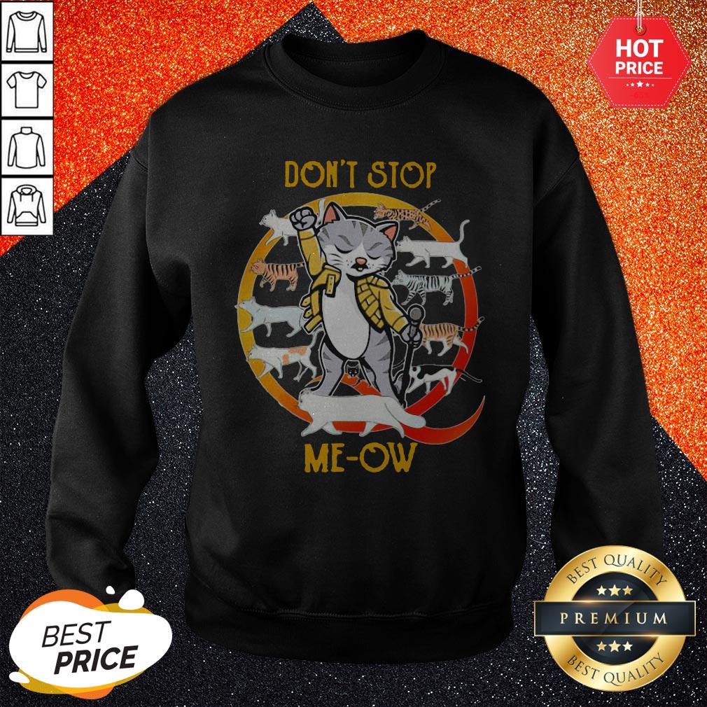 Freddie Mercury Cat Don’t Stop Meow Shirt By T-shirt - Image 4