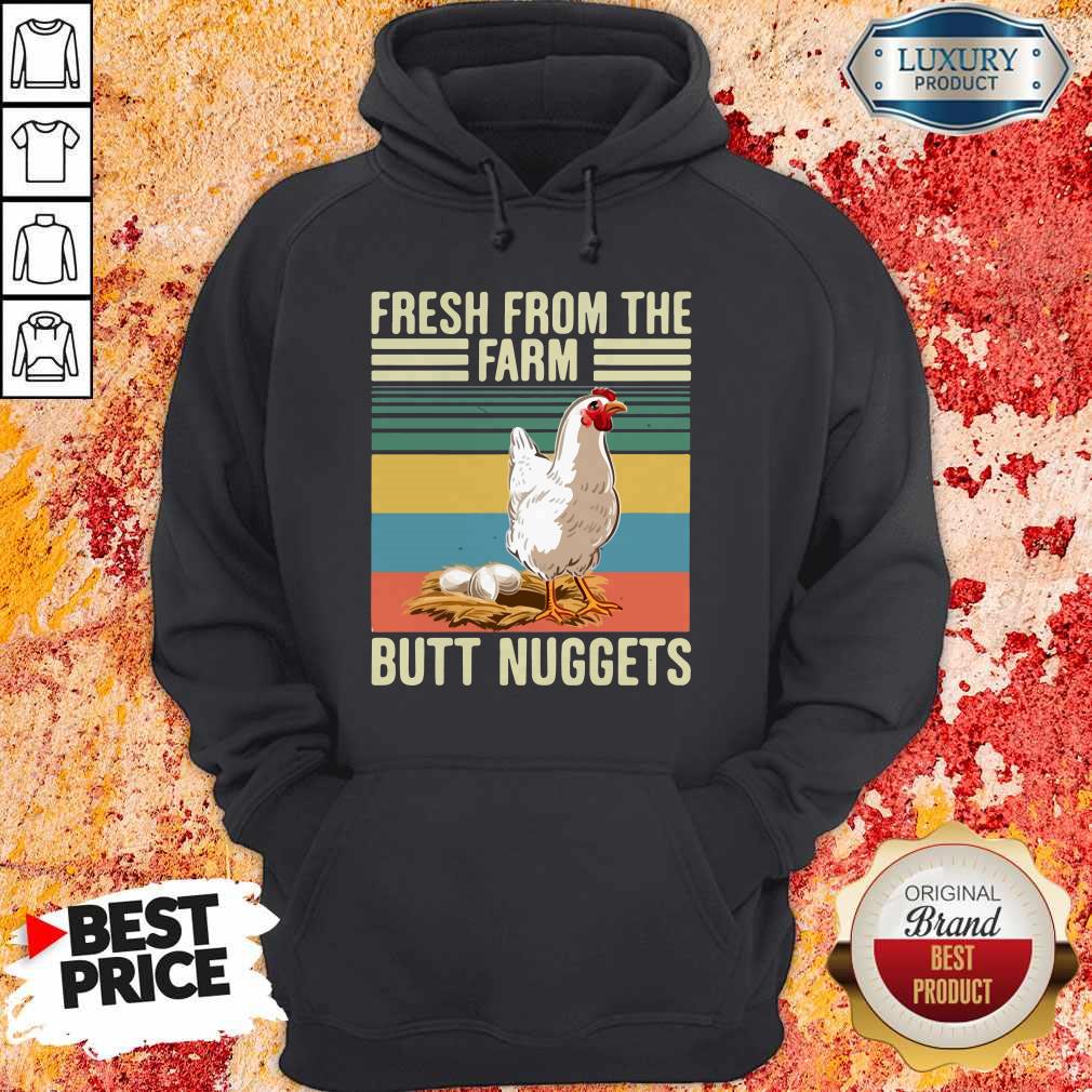Fresh From The Farm Butt Nuggets Vintage Shirt - Image 3