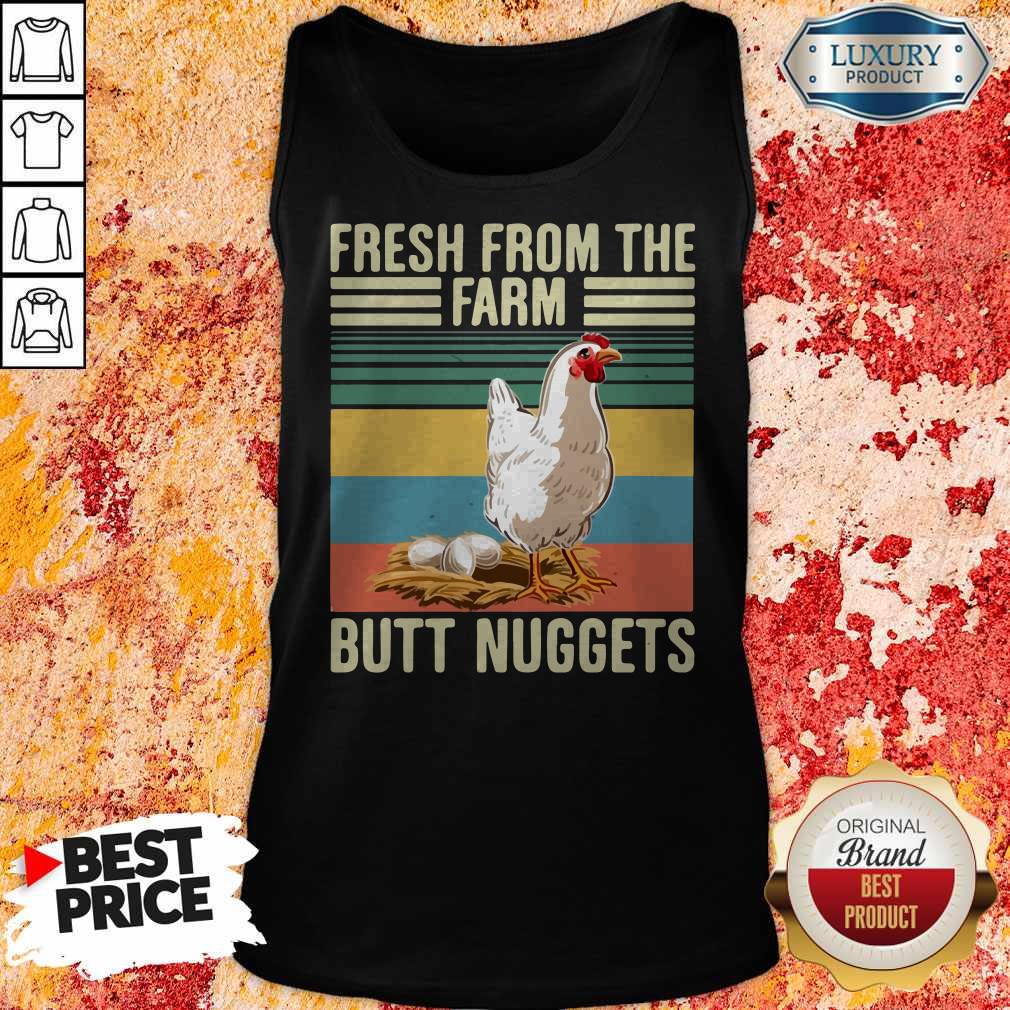 Fresh From The Farm Butt Nuggets Vintage Shirt - Image 4