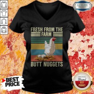 Alternative view of Fresh From The Farm Butt Nuggets Vintage Shirt