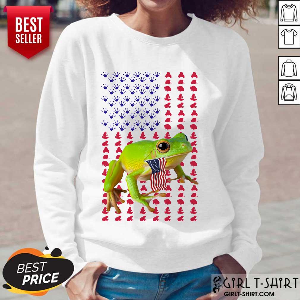 Frog American Flag Shirt - Image 5