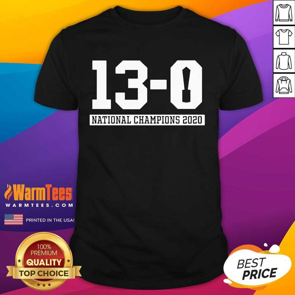 Funny 13-0 Alabama National Champions 2021 Shirt