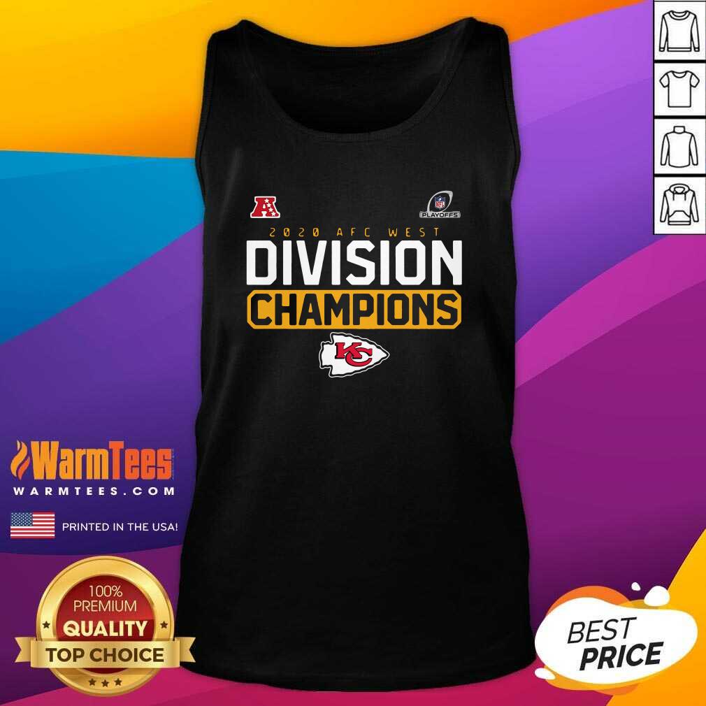Funny 2020 AFC West Division Champions Kansas City Chiefs Shirt - Image 4