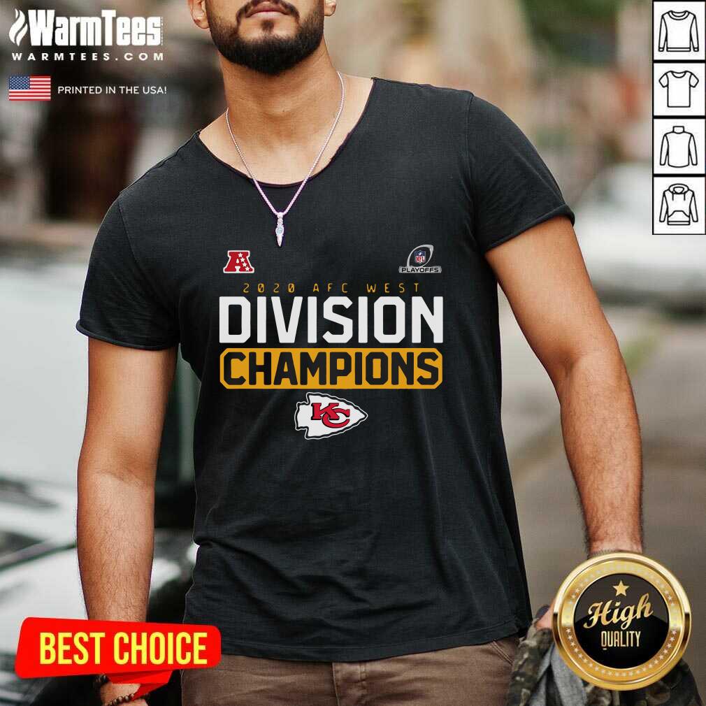 Funny 2020 AFC West Division Champions Kansas City Chiefs Shirt - Image 5
