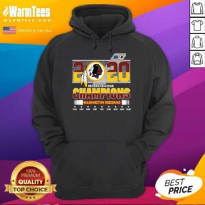 Alternative view of Funny 2020 NFC East Division Champions Washington Redskins Shirt