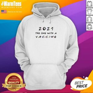 Alternative view of Funny 2021 The One With A Vaccine Shirt