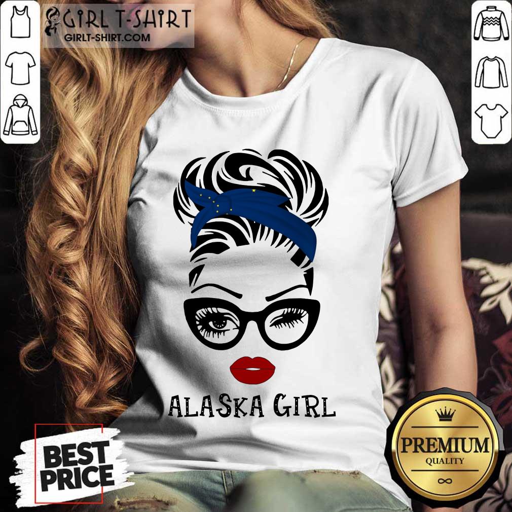 Funny Alaska Girl Shirt - Image 2