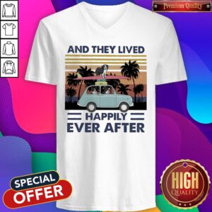 Alternative view of Funny And They Lived Happily Ever After Vintage Shirt