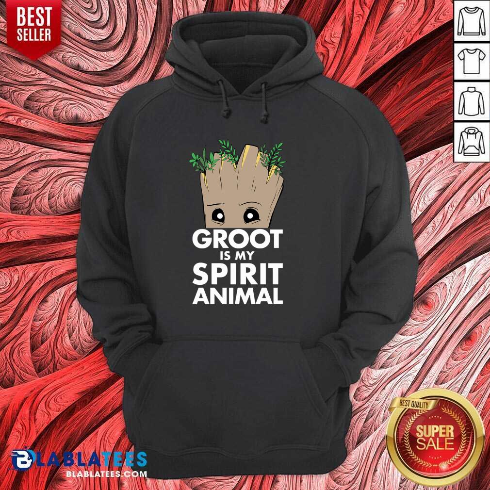 Funny Baby Groot Is My Spirit Animal Shirt - Image 5