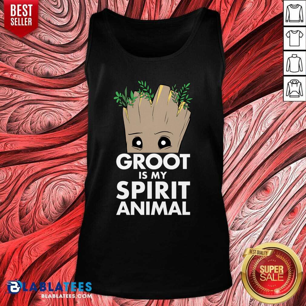 Funny Baby Groot Is My Spirit Animal Shirt - Image 3