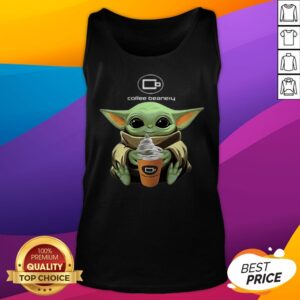 Alternative view of Funny Baby Yoda And Coffee Beanery T-Shirt